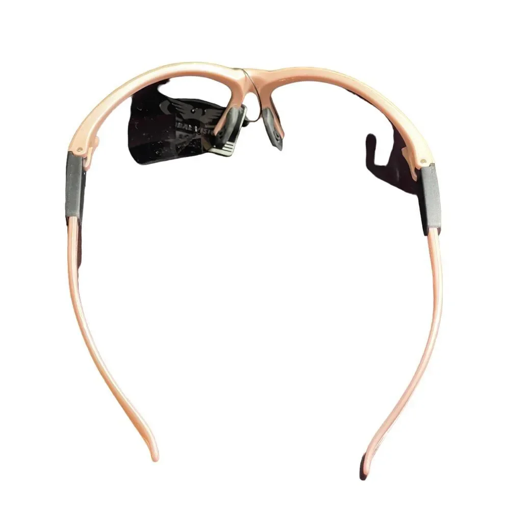 UV400 ANSI Z87.1+ Safety Glasses | Peach Frame Sports Protective Eyewear‎
